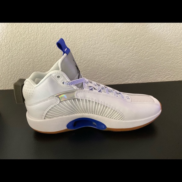New Mens Nike Air Jordan XXXV SH 35 CZ5657 SZ 9 ATHLETIC SHOES SNEAKERS WHITE - Picture 5 of 13